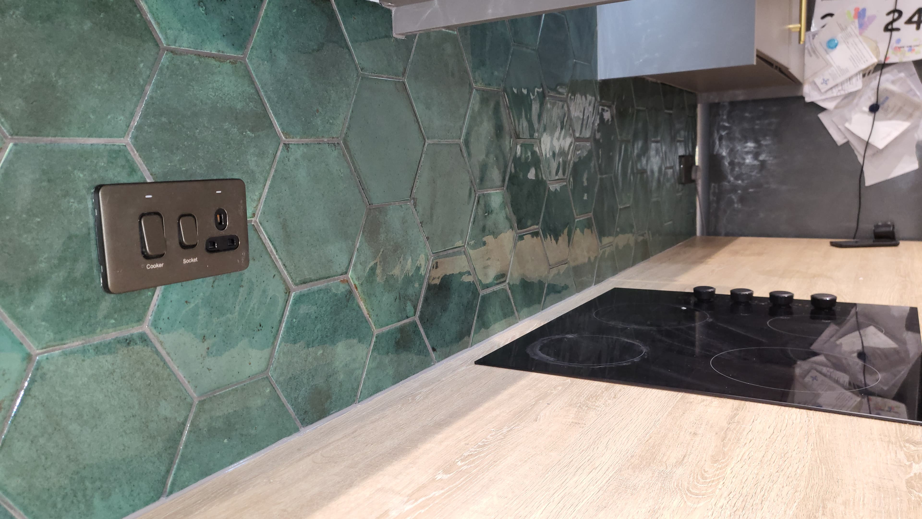 Kitchen home improvement project by KDT Tiling, South Wales – example 6