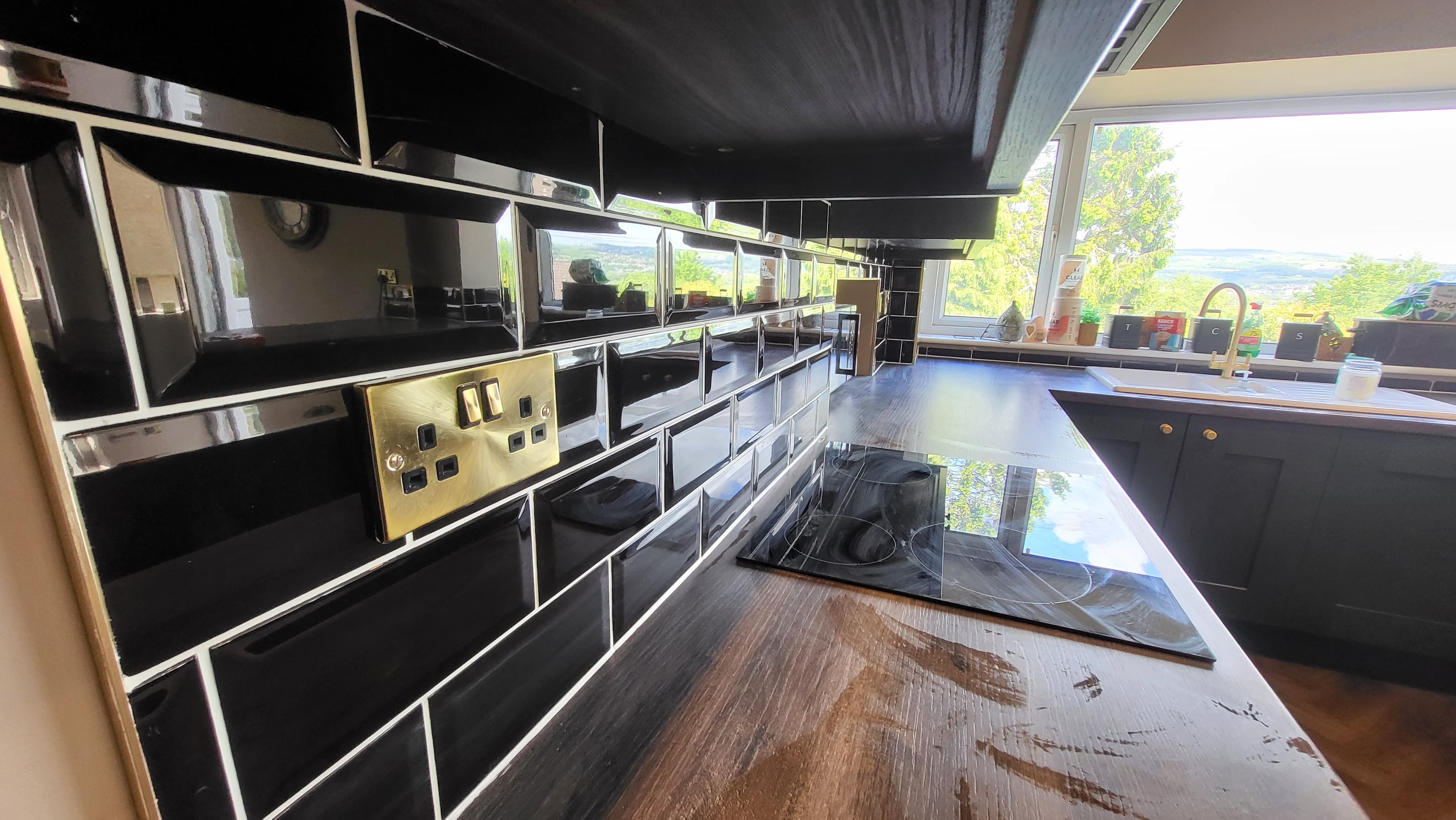Kitchen home improvement project by KDT Tiling, South Wales – example 8